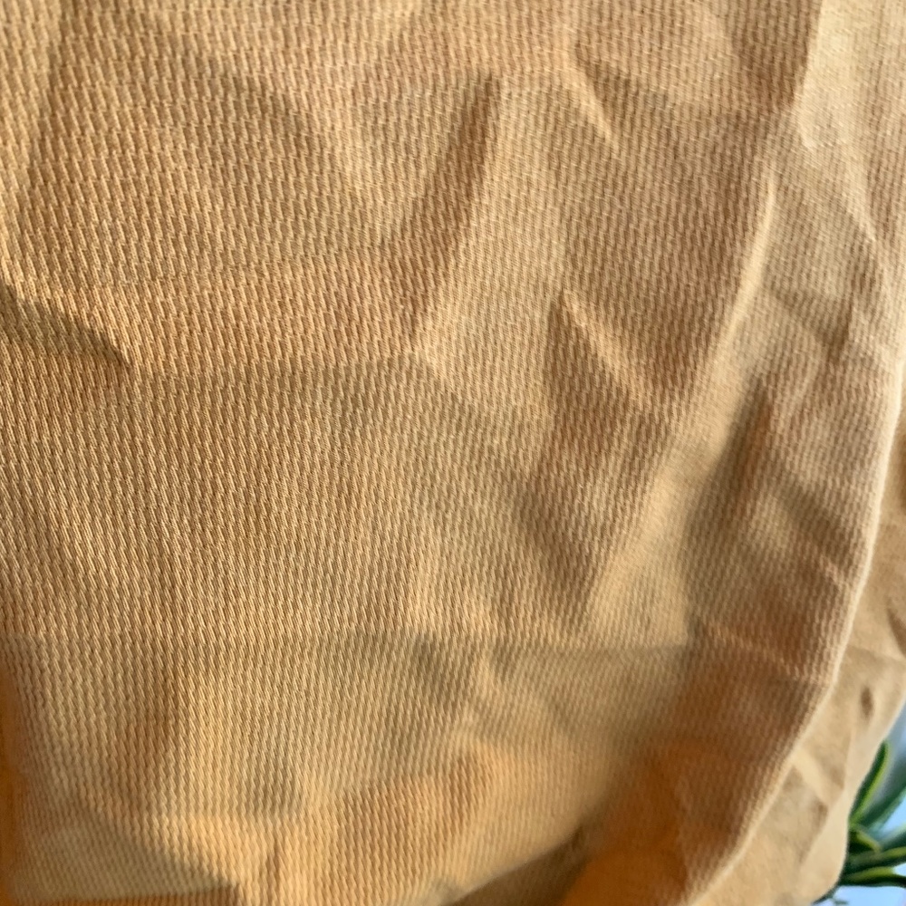 Yellow Drawstring Crop Top - Picture 6 of 7